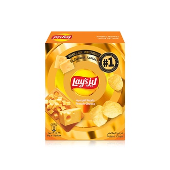 Lays French Cheese Potato Chips 12 x 21g