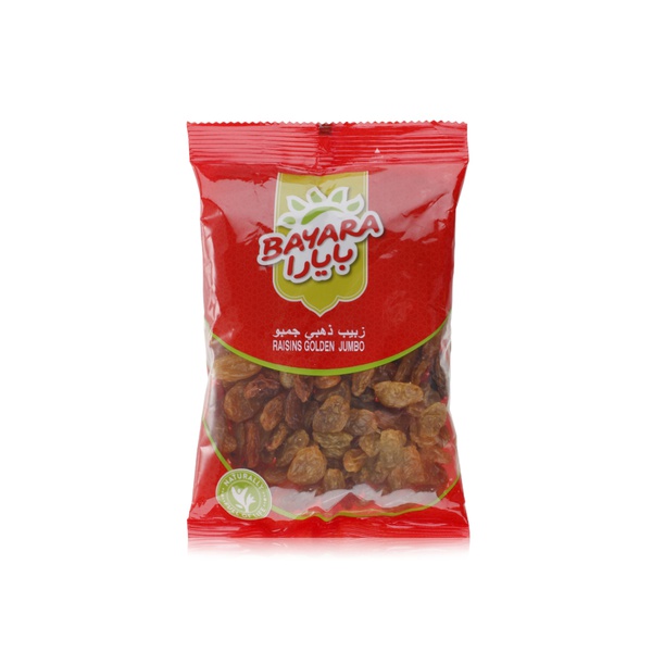 Buy Bayara jumbo golden raisins 400g in UAE