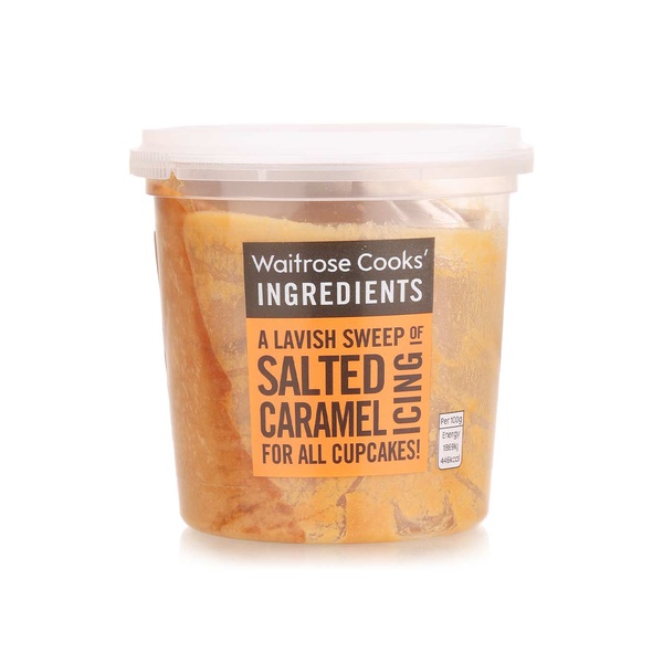 Waitrose Cooks' Ingredients Salted Caramel Icing 400g