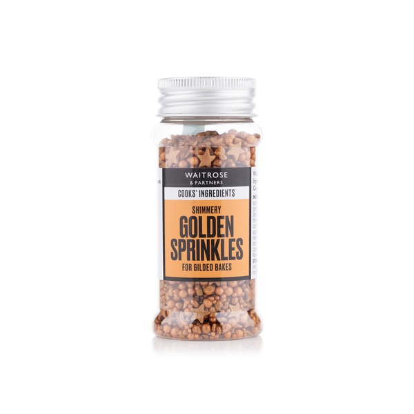 Waitrose Cooks' Ingredients Golden Sprinkles 75g