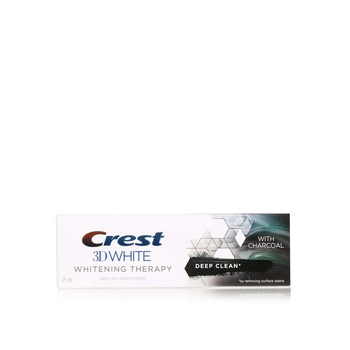 Crest 3D Whitening Therapy Charcoal 75ml