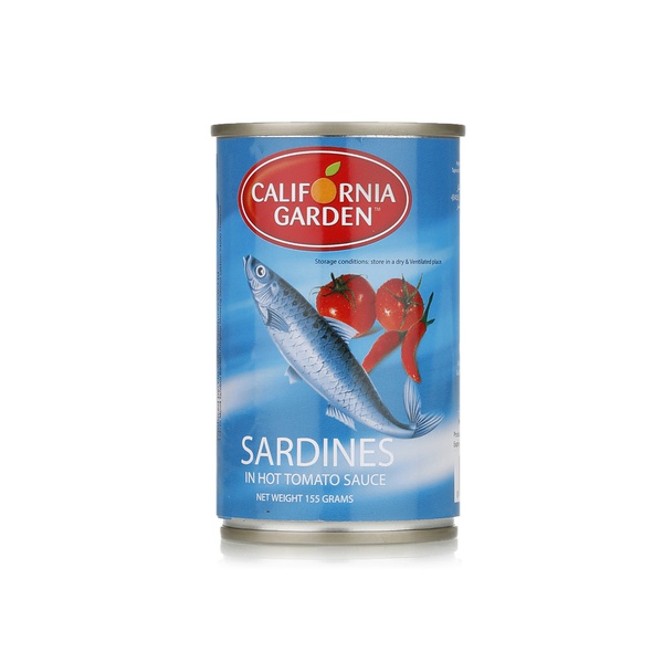 اشتري California Garden sardines in hot tomato sauce 155g في الامارات