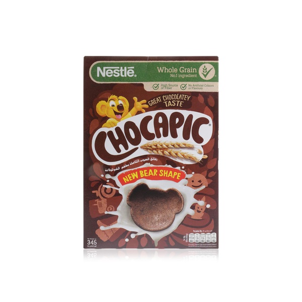 Buy Nestle chocapic whole grain wheat cereal 345g in UAE