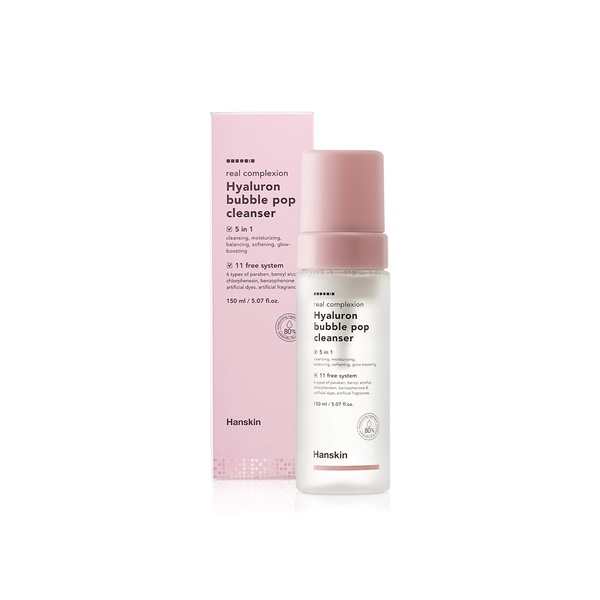 Hanskin Hyaluron Bubble Pop Cleanser 150ml