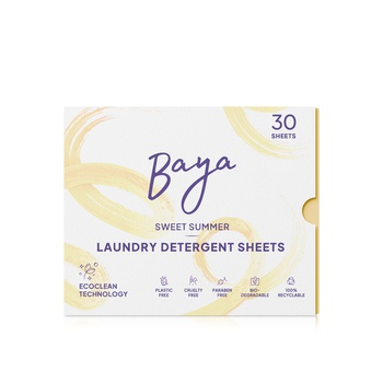 Baya Laundry Detergent Sheets Sweet Summer x 30