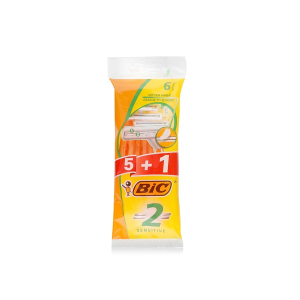 Bic 2sensitive Razors x 6