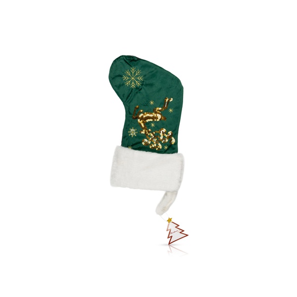 Christmas Magic Stocking with Reindeer