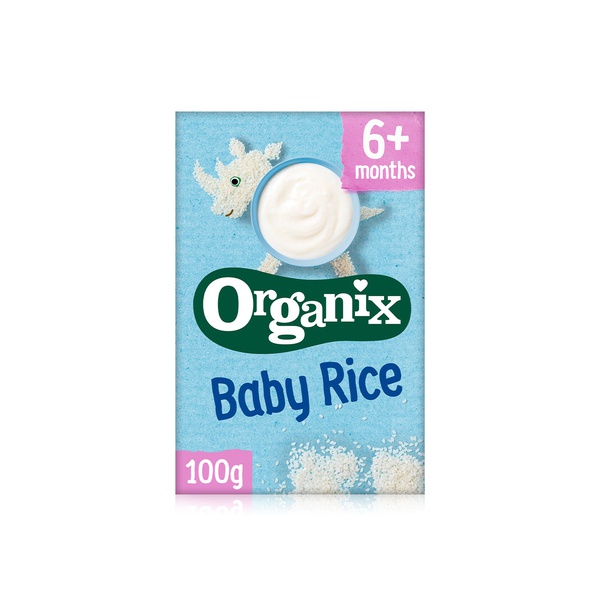 Buy Organix baby rice 6+ months 100g in UAE