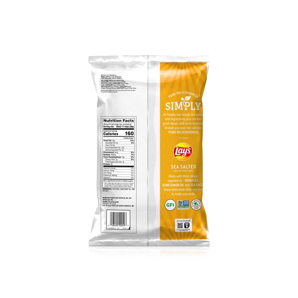 Lay's Thick Cut Sea Salt Chips 240g