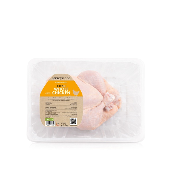 Spinneysfood Fresh Whole Chicken 1200g