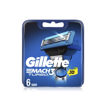Gillette Mach 3 Turbo Cartridges 6 Pack