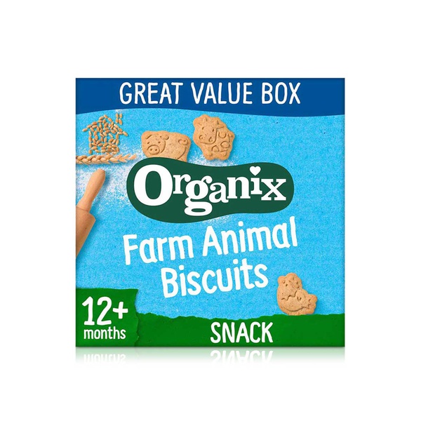 Organix Farm Animal Biscuits 12m+ 100g