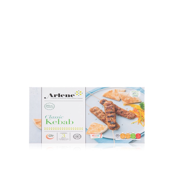 Arlene Frozen Plant Based Classic Kebab Ready Meal 210G