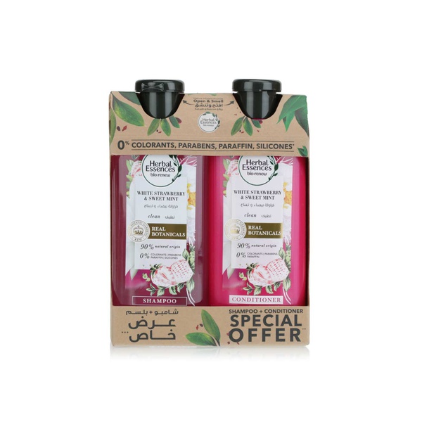 Herbal Essences Shampoo White Strawberry & Sweet Mint 400ml