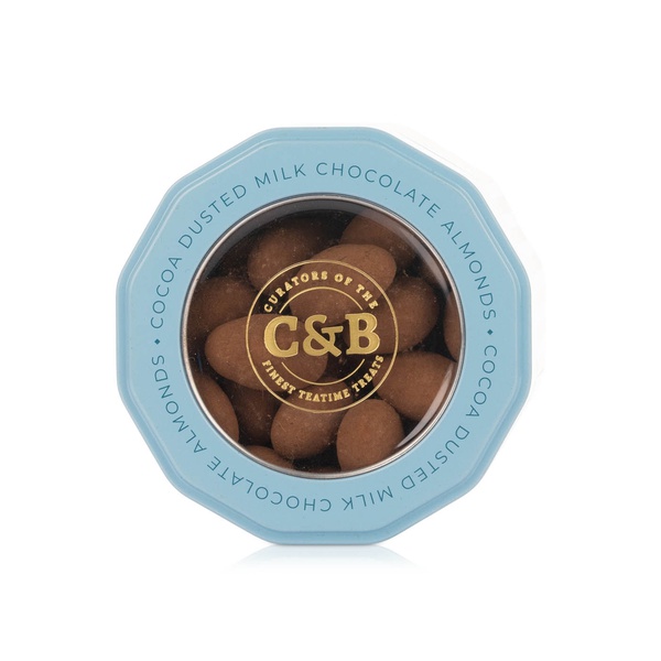 Cartwright & Butler Cocoa Dusted Milk Chocolate Almonds Tin 290g