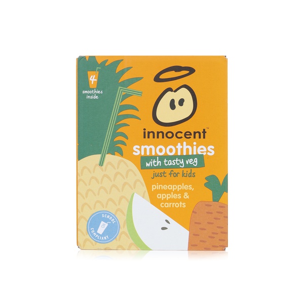 Innocent Pineapple & Carrot Smoothie 150ml x 4
