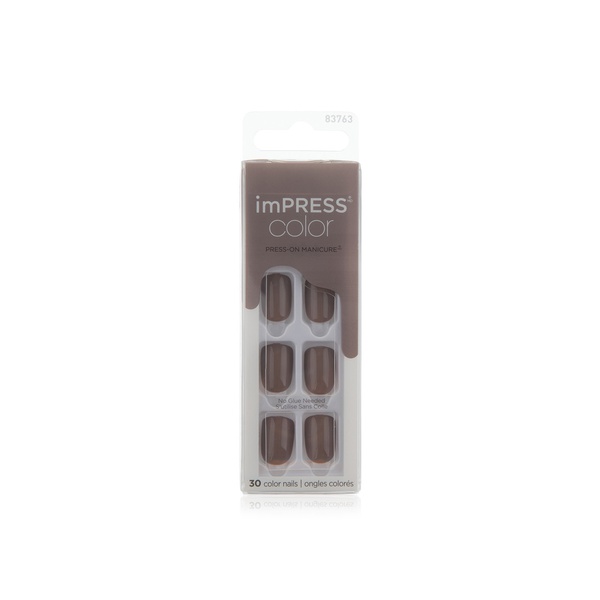 Kiss Impress Colour Nails Taupe Prize 024