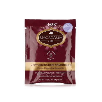 Hask Macadamia Oil Hydrating Deep Conditioning Hair Treatment 50g