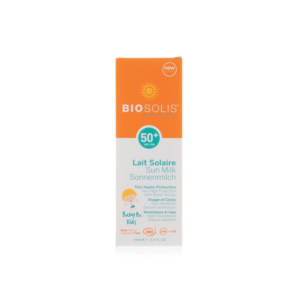 Biosolis Sun Milk Baby and Kids SPF50+ 100ml