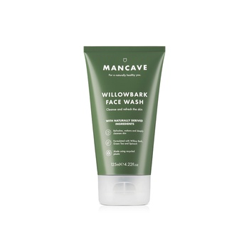 ManCave Willowbark Face Wash 125ml