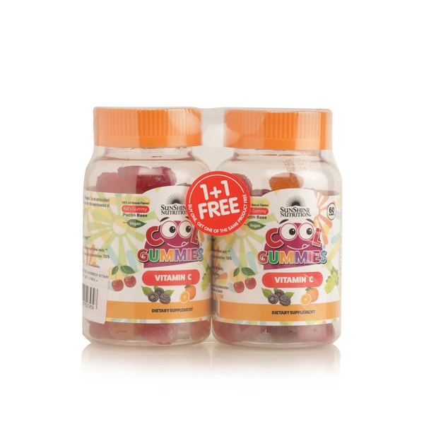 Sunshine Nutrition Cool Gummies Vitamin C 2 x 60