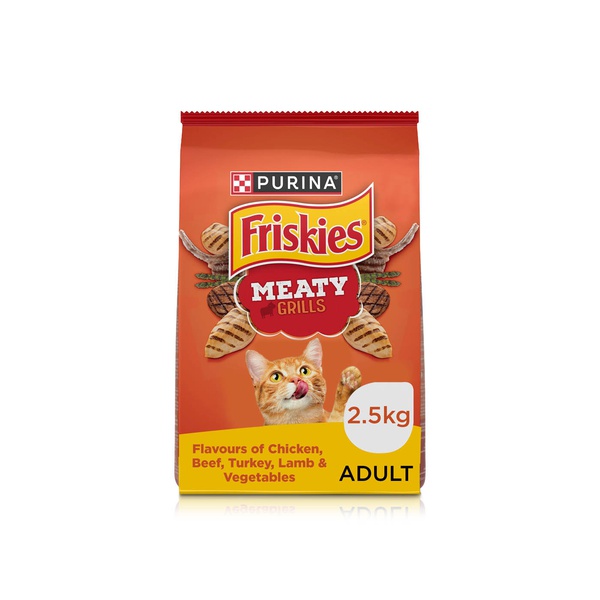 Friskies Meaty Grills Dry Cat Food 2.5kg