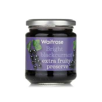 Waitrose Blackcurrant Preserve 340g