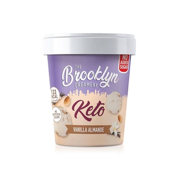 The Brooklyn Keto Vanilla Almond Ice Cream 450ml