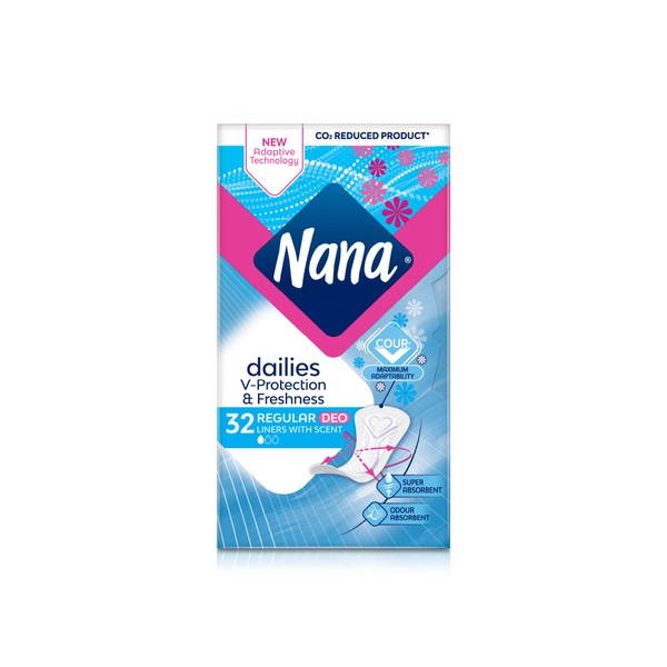 Nana Daily Fresh Normal Liners x 32