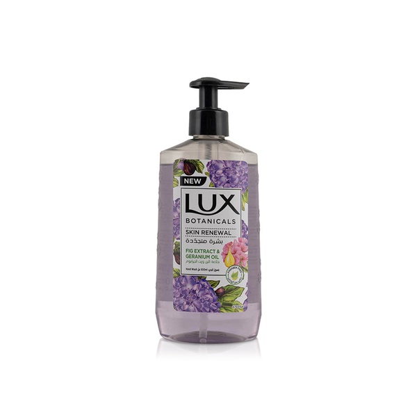 Lux Botanicals Skin Renewal  Fig Extract and Geranium Oil Perfumed Handwash 500ml