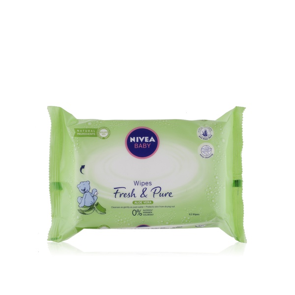 Nivea Fresh and Pure Baby Wipes x 63