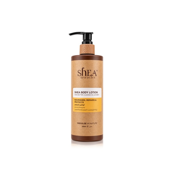 Shea Miracles Body Lotion with Almond Oil & Honey 300ml