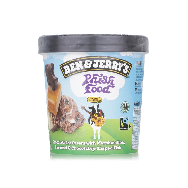 اشتري Ben & Jerrys ice cream phish food 465ml في الامارات