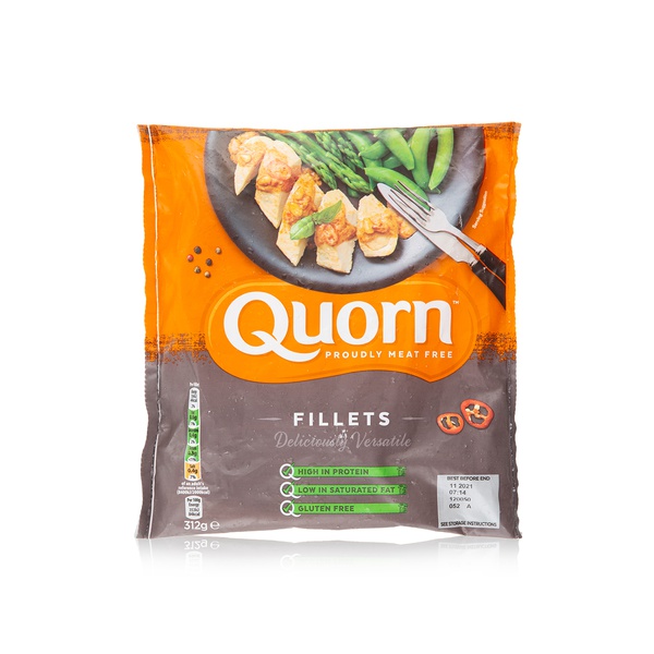 Quorn Frozen Plain Fillets 312G