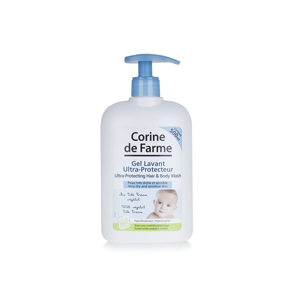 اشتري Corine De Farme ultra hair and body wash 500ml في الامارات