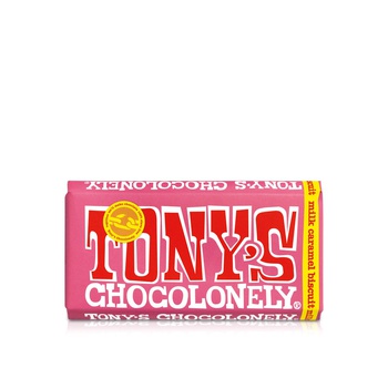 Tony's Chocolonely Milk Caramel Biscuit 180G