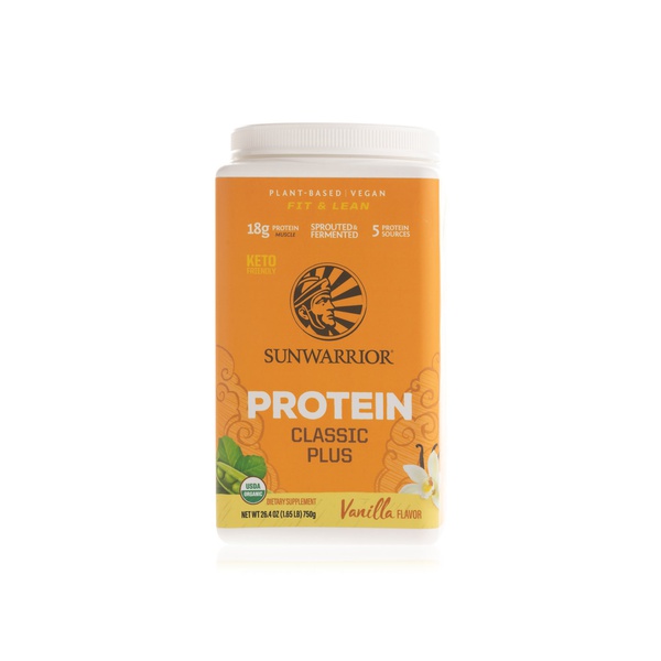 Sunwarrior Protein Classic Plus Vanilla 750g