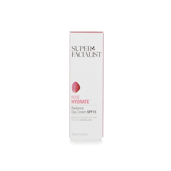Super Facialist SPF15 Rose Radiance Day Cream 75ml