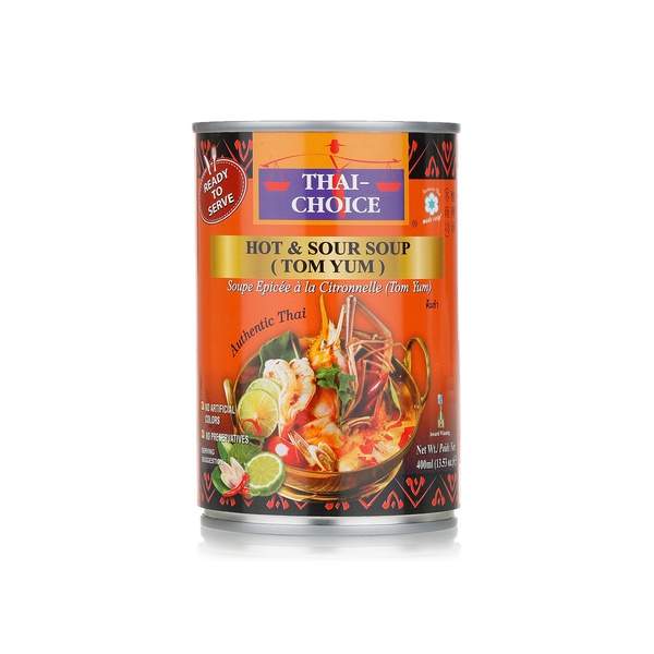 Thai Choice Hot & Sour Tom Yum Soup 400ml