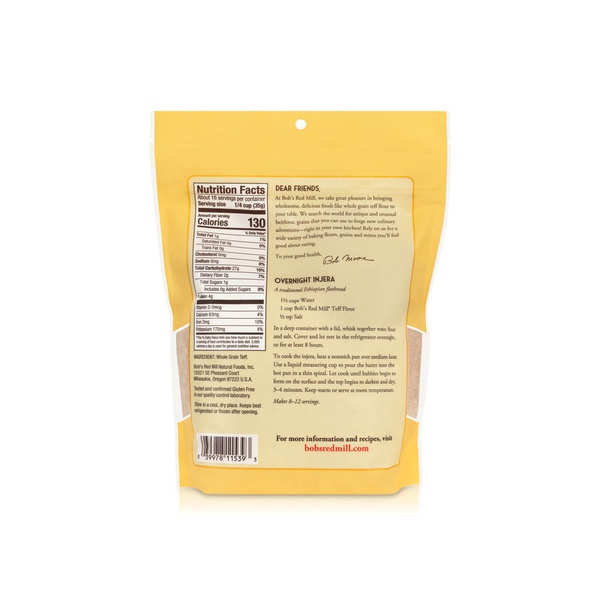 Bob's Red Mill Teff Flour Gluten-Free 567g