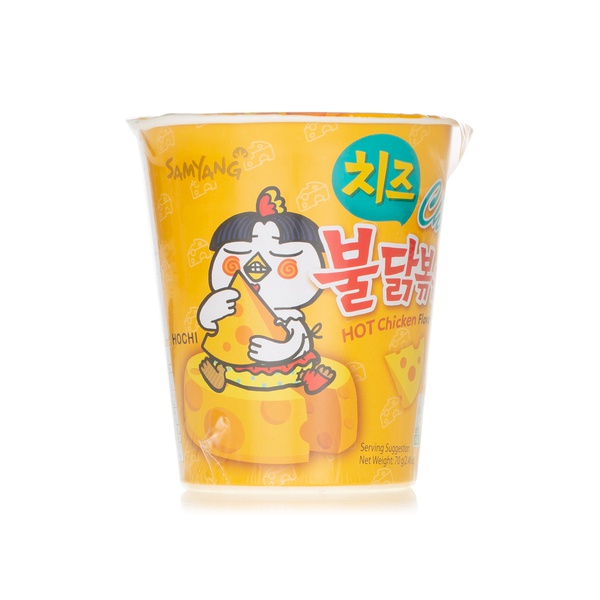 اشتري Samyang hot chicken cheese ramen cup 70g في الامارات