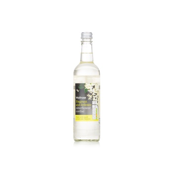 Waitrose Elderflower Cordial 500ml