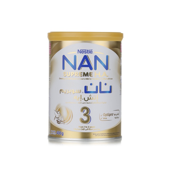 Buy Nestle NAN hypoallergenic supreme formula stage 3 400g in UAE