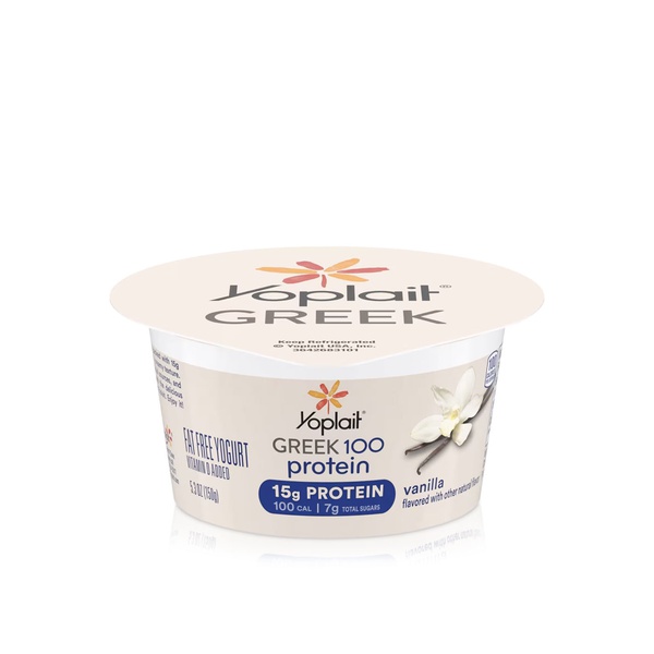 Yoplait Greek 100Cal Vanilla Protein Yoghurt 150g