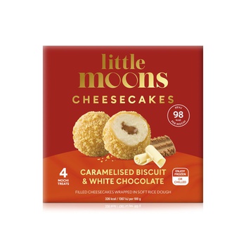 Little Moons Frozen Caramel White Chocolate Cheesecake Mochi 120g