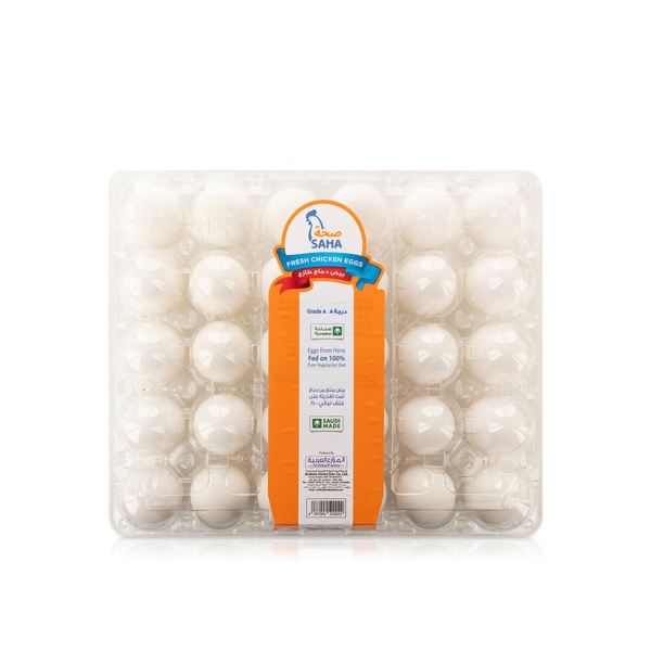 Saha White Eggs Medium x 30