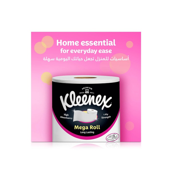 Kleenex Kitchen Tissue Paper Towel Mega Roll 250 Metres x 1 Roll