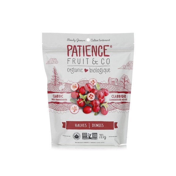Patience Fruit & Co Organic Dried Cranberries 283g