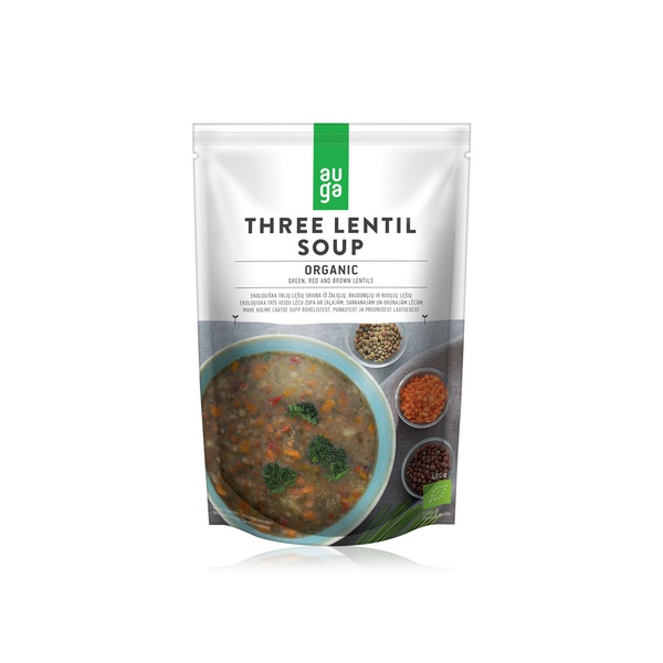 Auga Organic Three Lentil Soup 400g