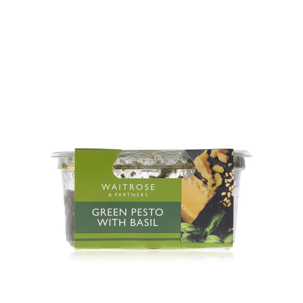 اشتري Waitrose green pesto with basil 145g في الامارات